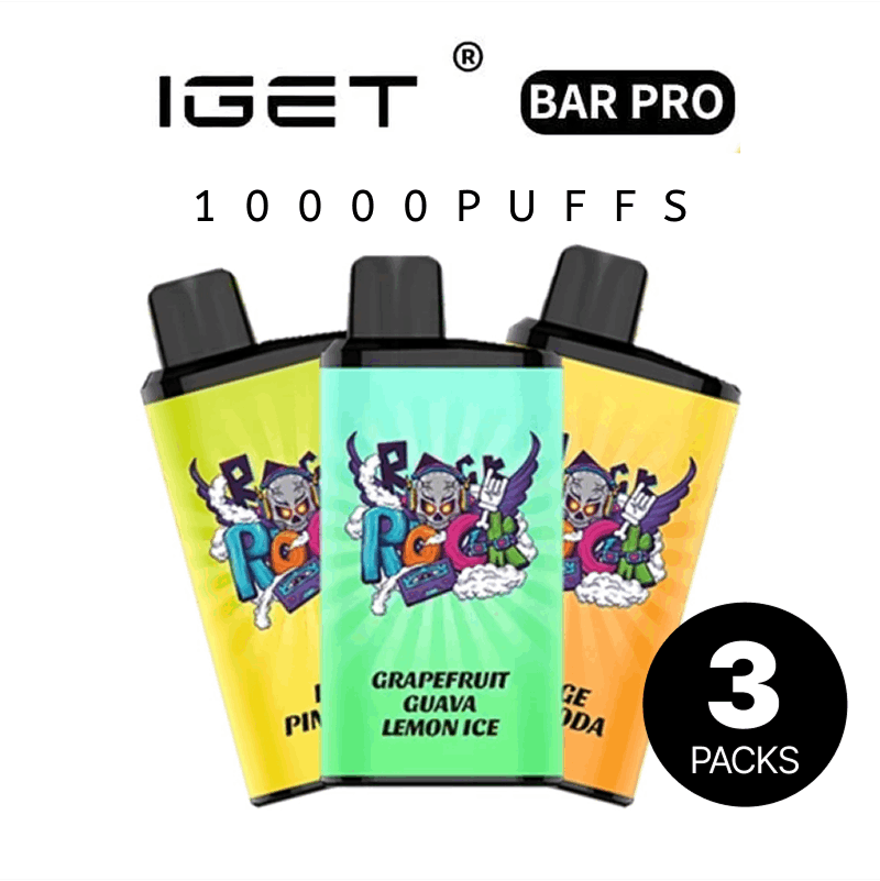 IGET BAR PRO 3 PCS -ALIVAPEAUS