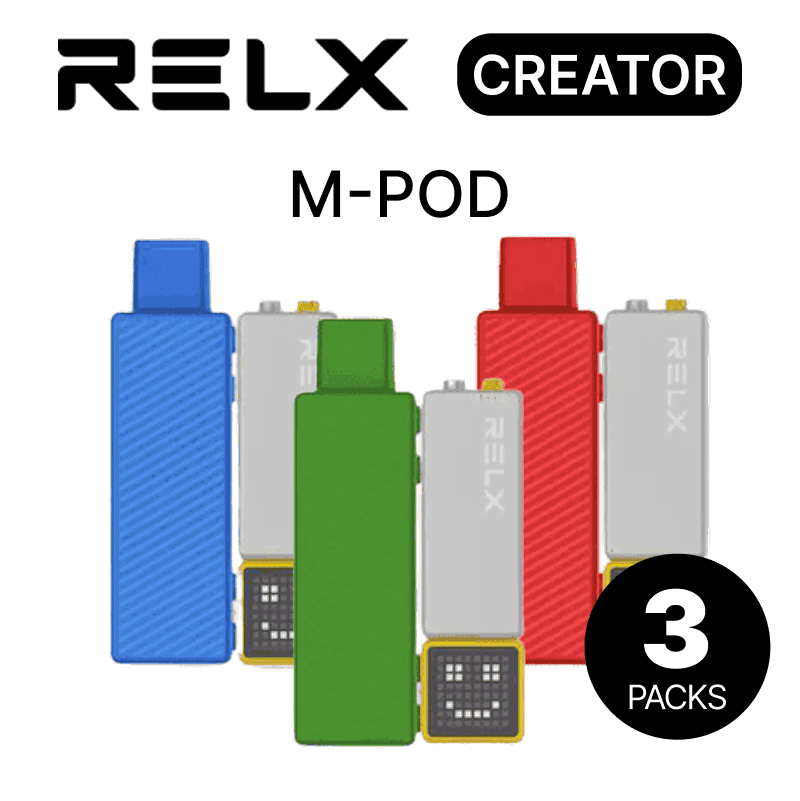 RELX Creator 18000 Puffs 3 PCS -ALIVAPEAUS