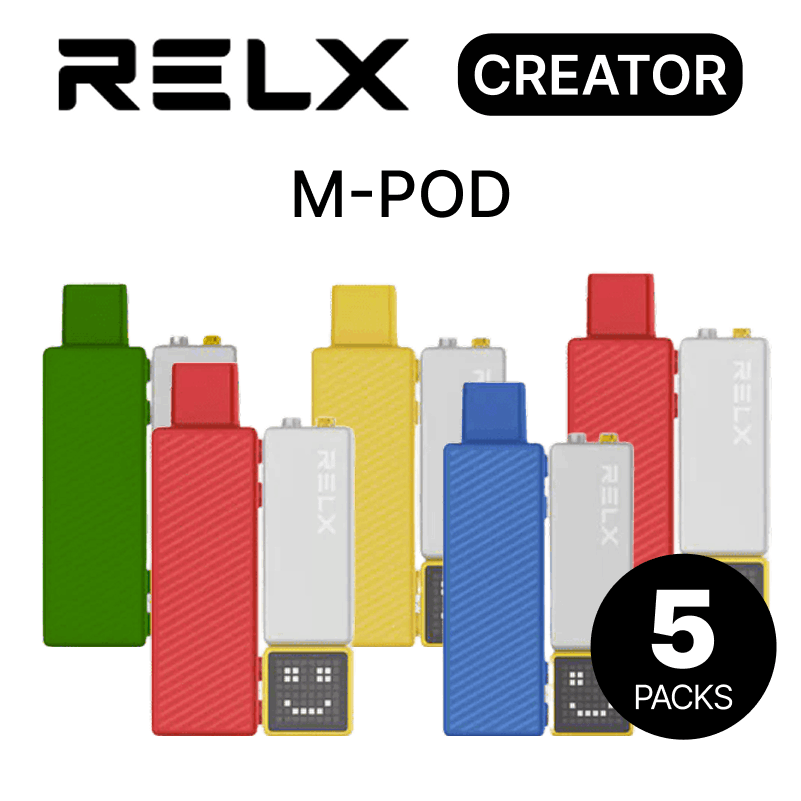 RELX Creator 18000 Puffs  5 PCS -ALIVAPEAUS