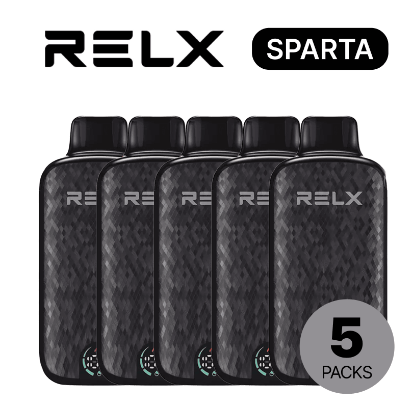RELX SPARTA 5 PCS -ALIVAPEAUS