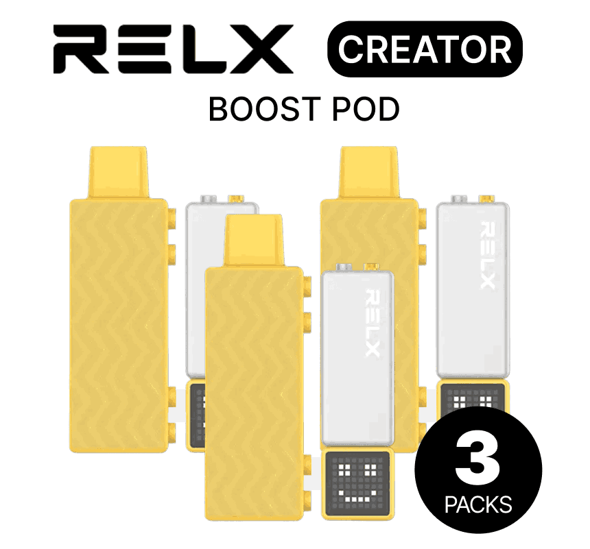 Relx Creator 24000 Puffs 3 PCS -ALIVAPEAUS