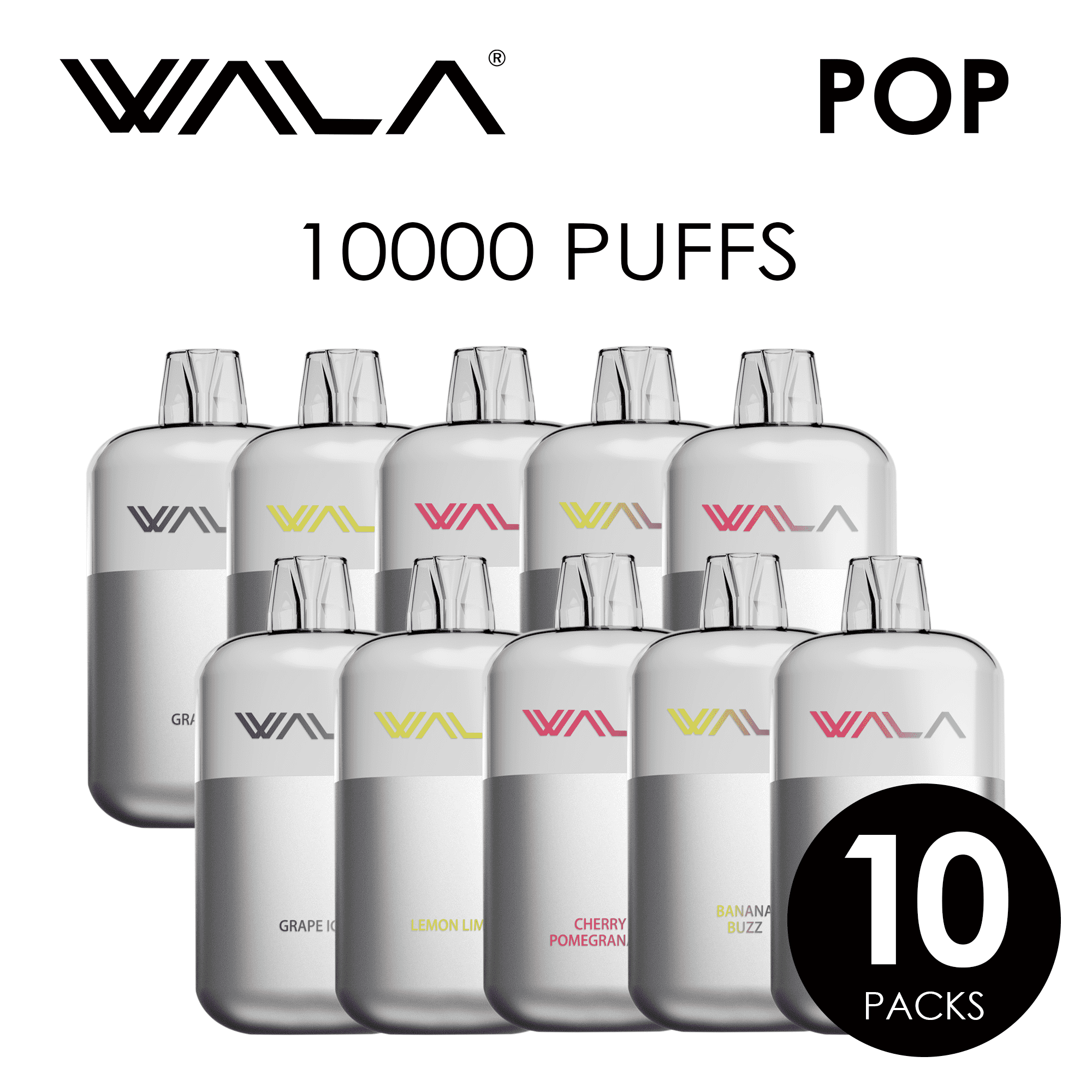 Wala POP 10 PCS -ALIVAPEAUS