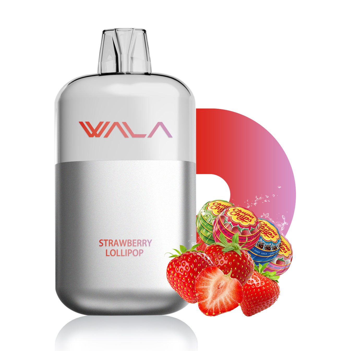 Wala POP 10000 Puffs – Strawbeerry Lollipop -ALIVAPEAUS