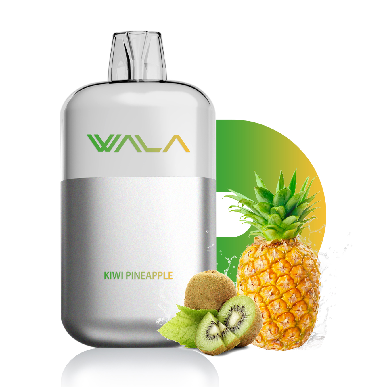 Wala POP 10000 Puffs – Kiwi Pineapple -ALIVAPEAUS