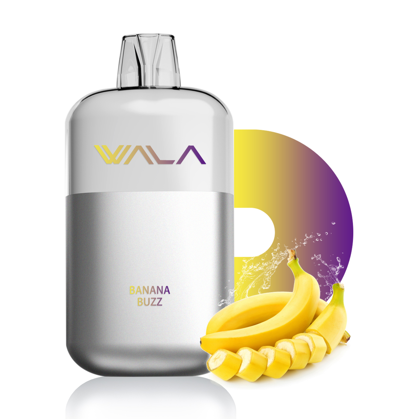 Wala POP 10000 Puffs – Banana Buzz -ALIVAPEAUS