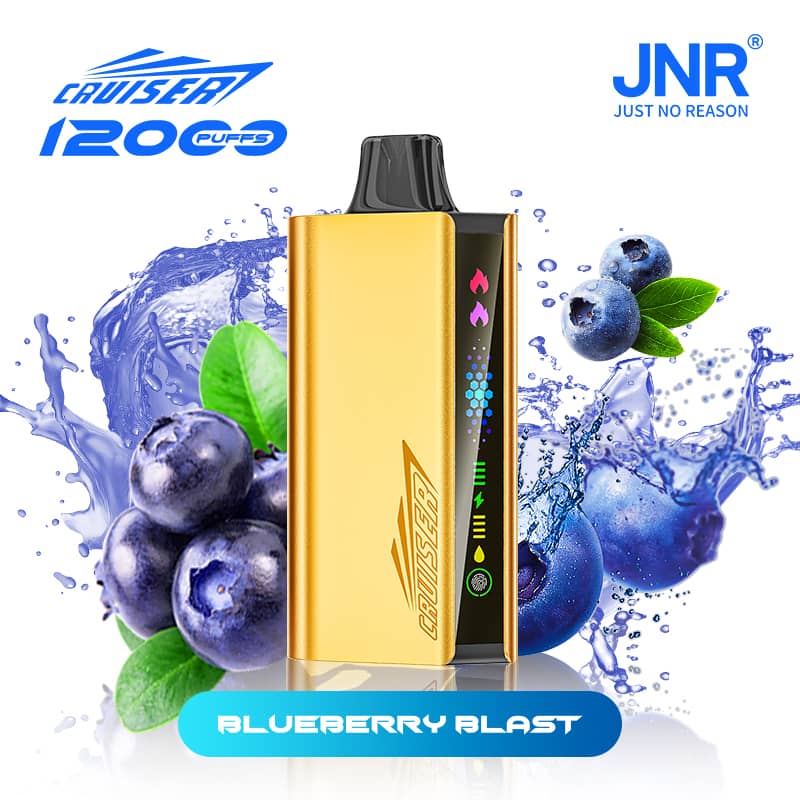 JNR Cruiser 12000 Puffs –Blueberry Blast -ALIVAPEAUS