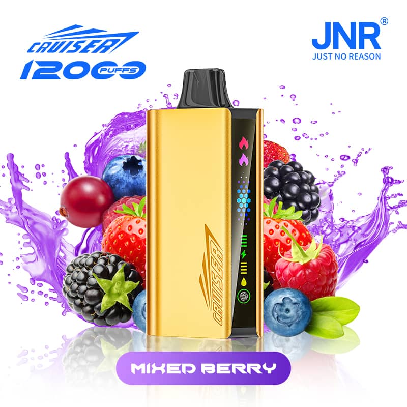 JNR Cruiser 12000 Puffs –Mixed Berry -ALIVAPEAUS