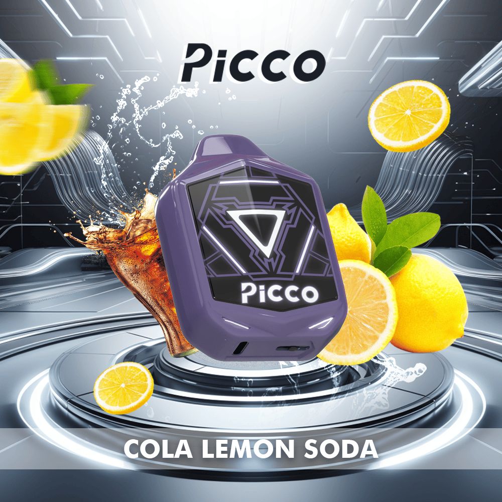 Picco Voom 7000 Puffs – Cola Lemon Soda -ALIVAPEAUS