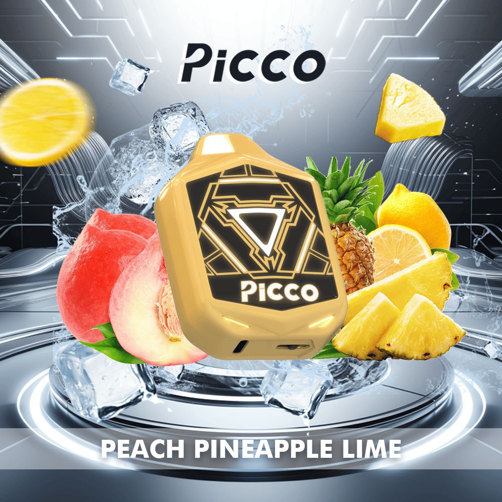 Picco Voom 7000 Puffs – Peach Pineapple Lime -ALIVAPEAUS