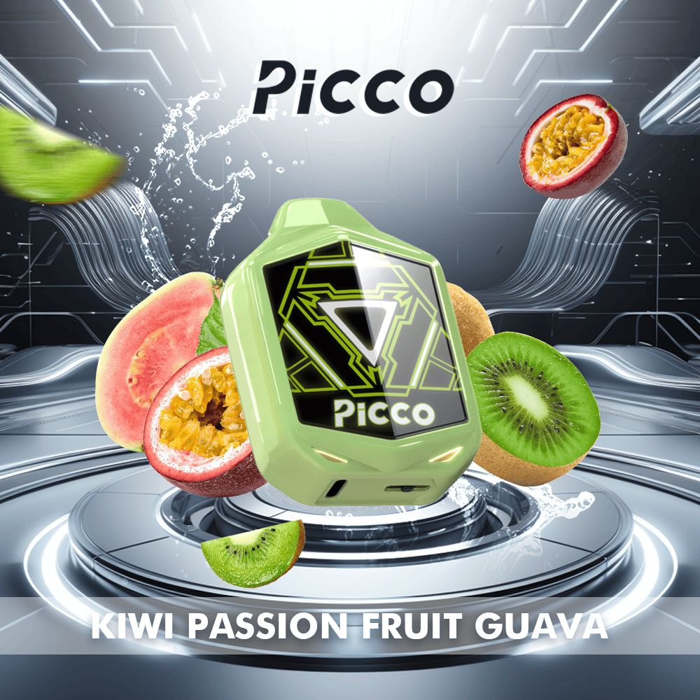 Picco Voom 7000 Puffs – Kiwi Passion Fruit Guava -ALIVAPEAUS