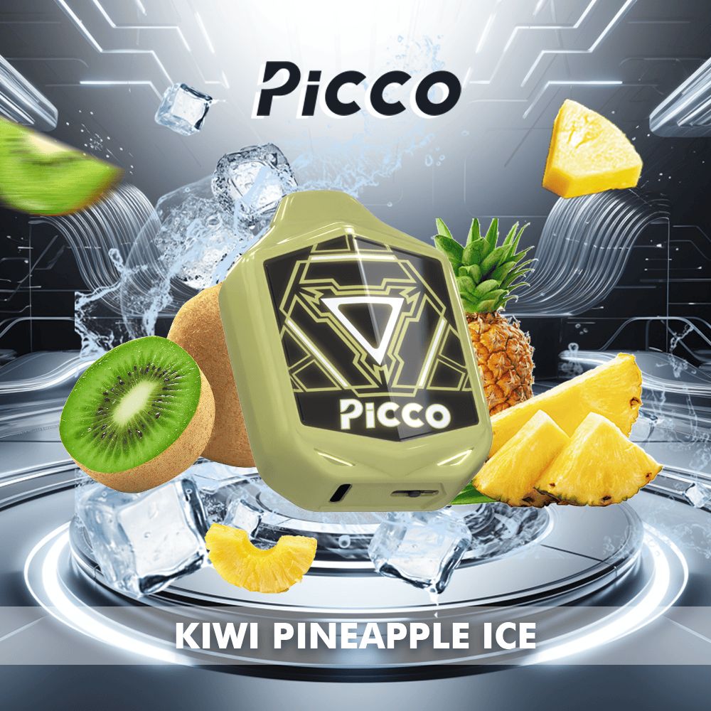 Picco Voom 7000 Puffs – Kiwi Pineapple Ice -ALIVAPEAUS