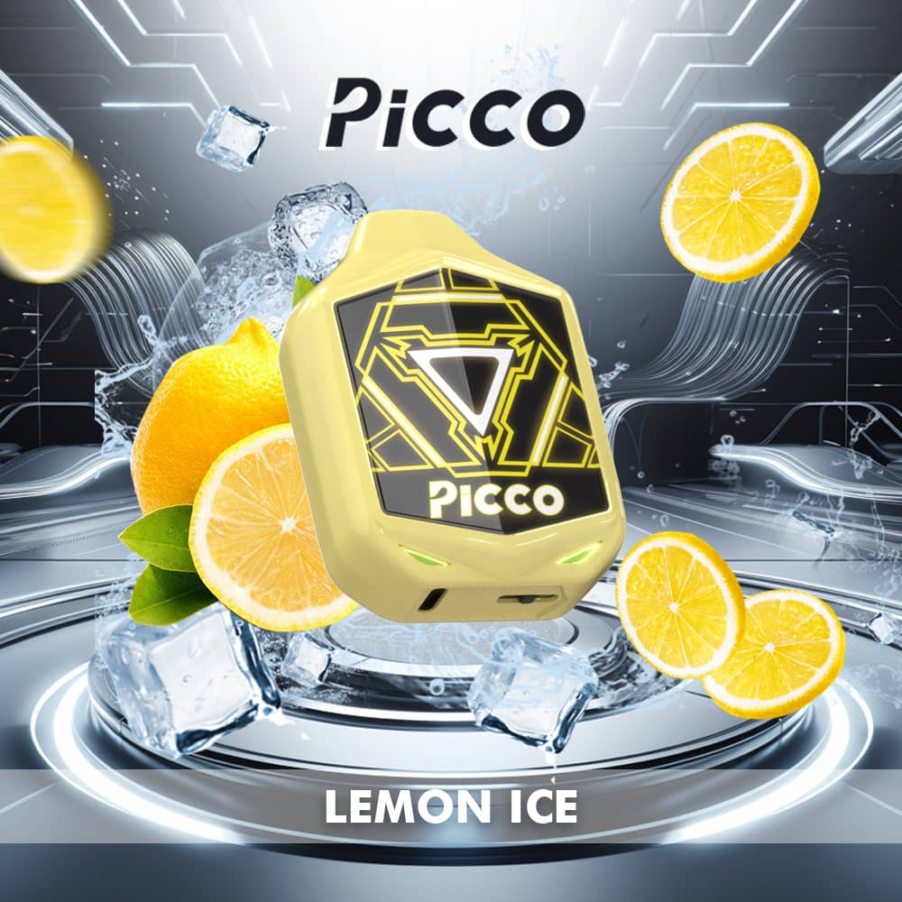 Picco Voom 7000 Puffs – Lemon Ice -ALIVAPEAUS