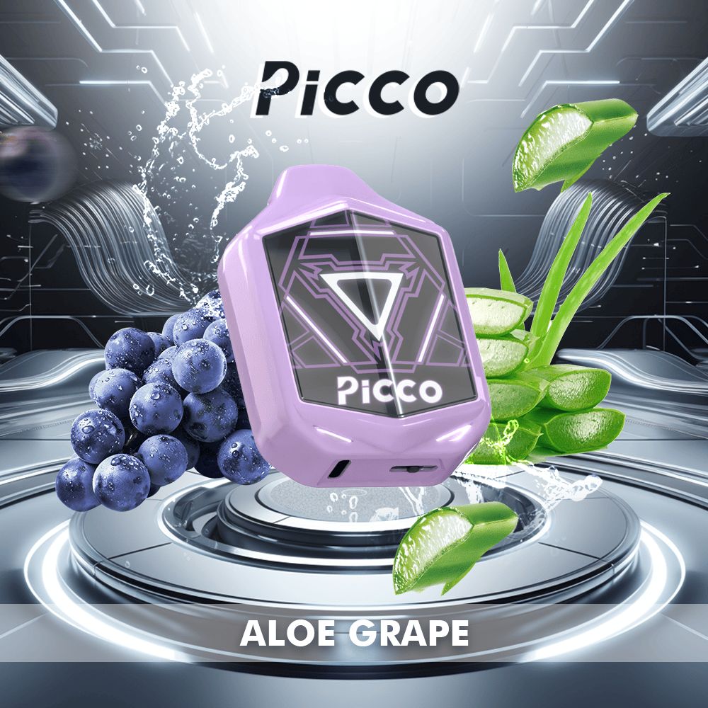 Picco Voom 7000 Puffs – Aloe Grape -ALIVAPEAUS