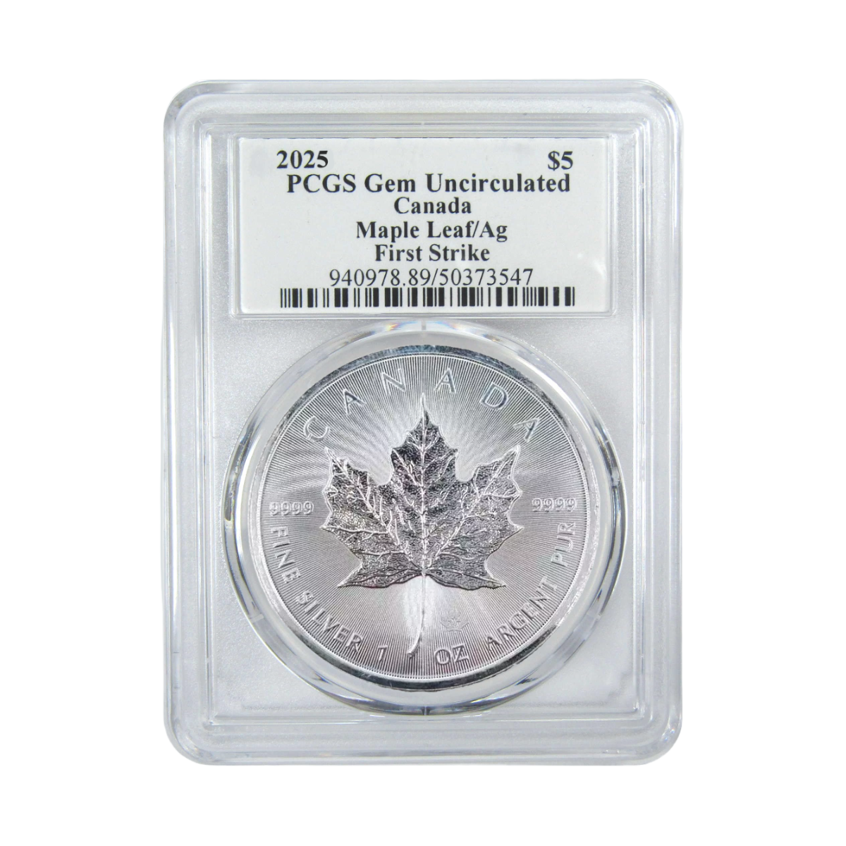 1 Oz 2025 Canadian Silver Maple Leaf Coin BU– 9999 Pure Silver • Limited Release • Limited-Time Factory Price - usacoinsstore