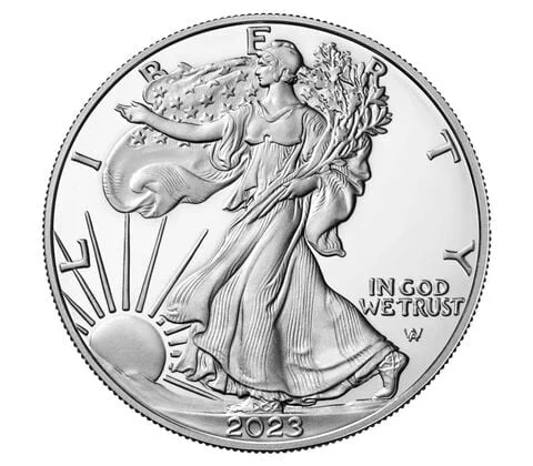 Only Today-American Eagle 2023 One Ounce Silver Proof Coin - usacoinsstore