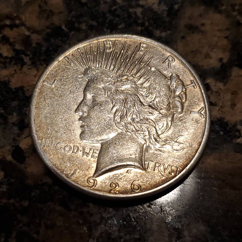 1926 S  Peace Dollar - XF+ / AU -  Reg 79  Key Date lot#  809 - usacoinsstore