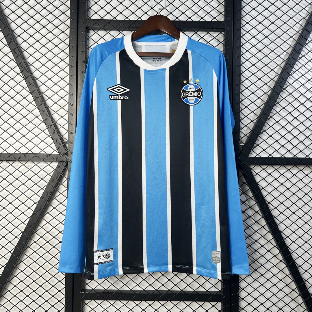 Grêmio FBPA Home Long Sleeve Jersey 2025