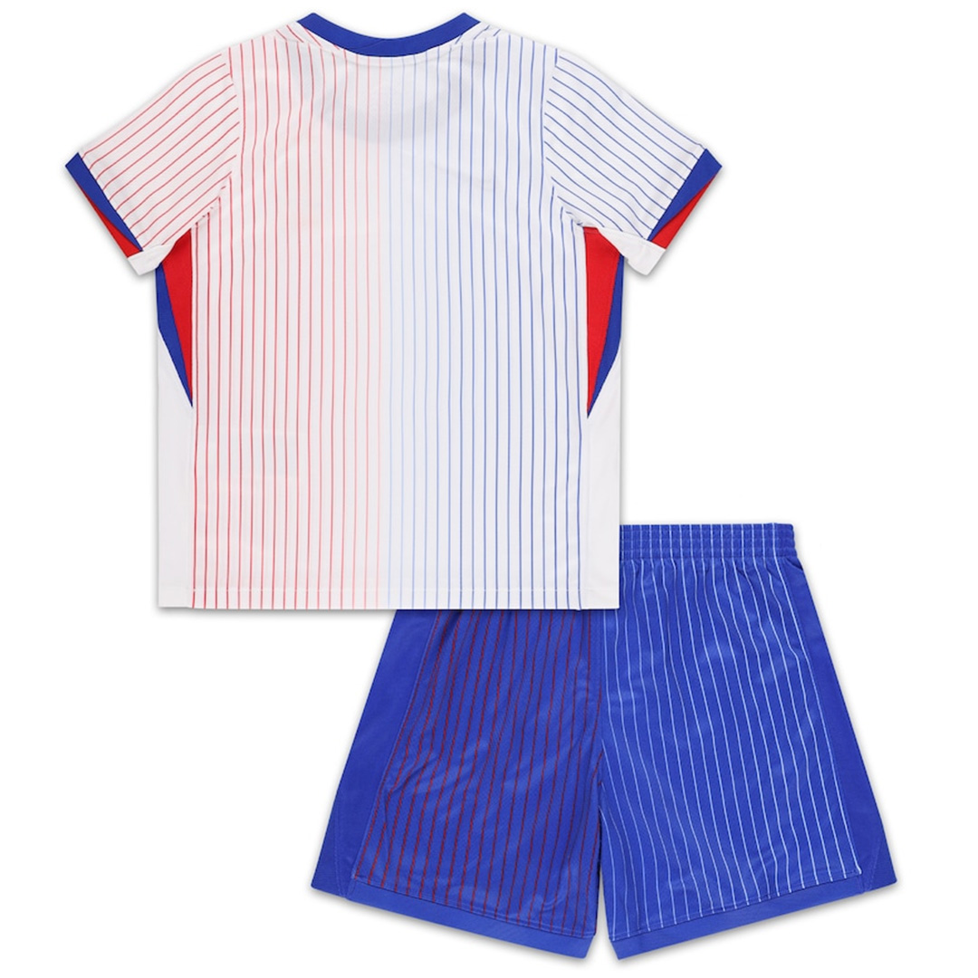 Kid's France Away Jersey+Shorts EURO 2024