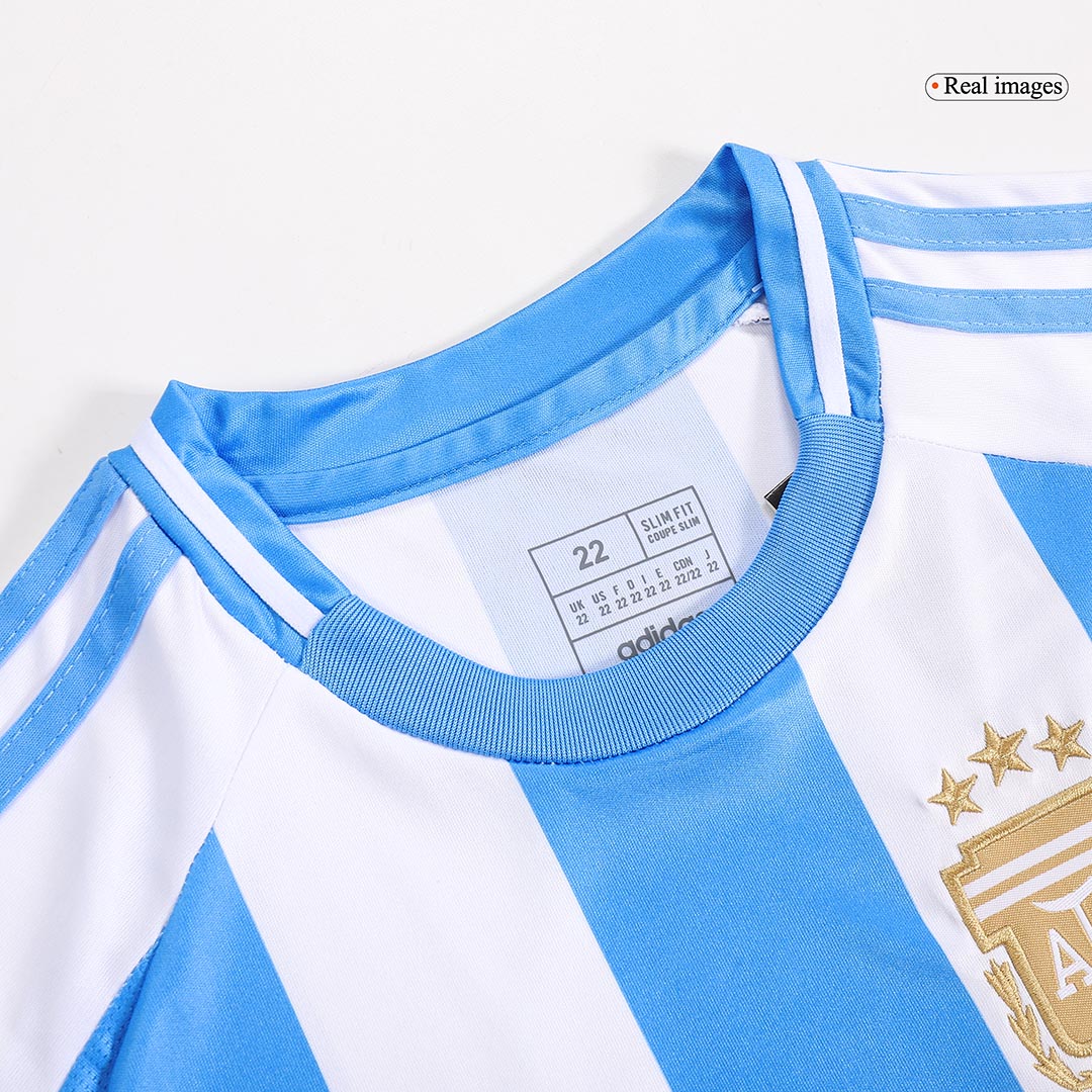 Kid's Argentina Home Jersey+Shorts Copa America 2024