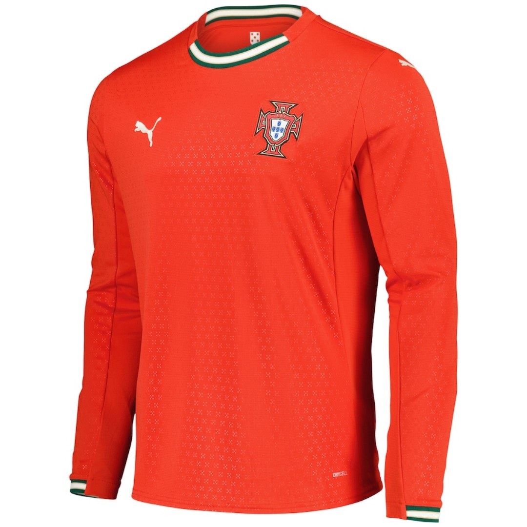 Portugal Home Long Sleeve Jersey 2025
