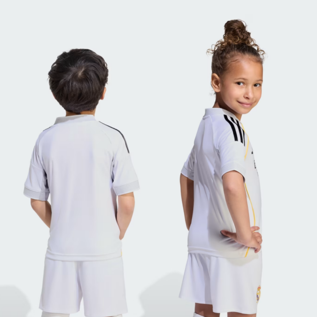 Kid's Real Madrid Home Kit 2025/26