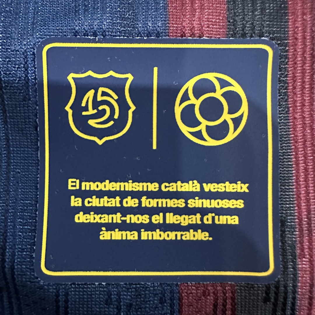 Player Version Barcelona 125th Anniversary Jersey 2025/26