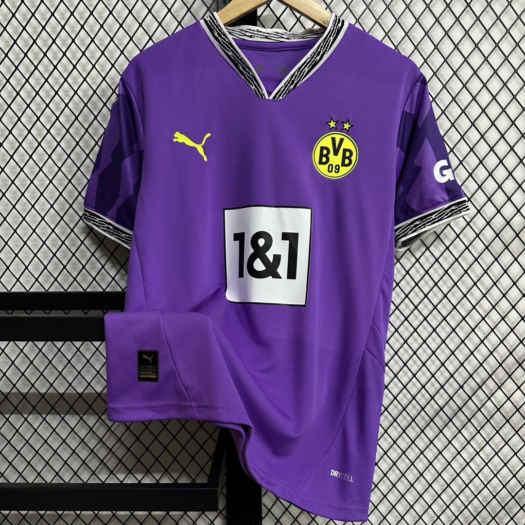 Borussia Dortmund Anniversary Limited Edition Goalkeeper Purple Jersey 2025