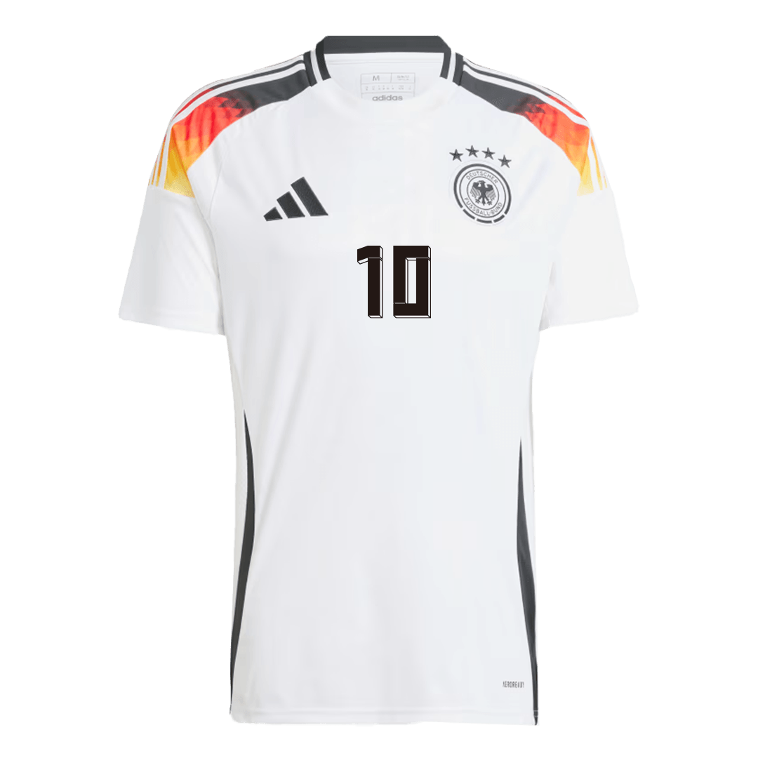 Jamal Musiala #10 Germany Home Jersey EURO 2024