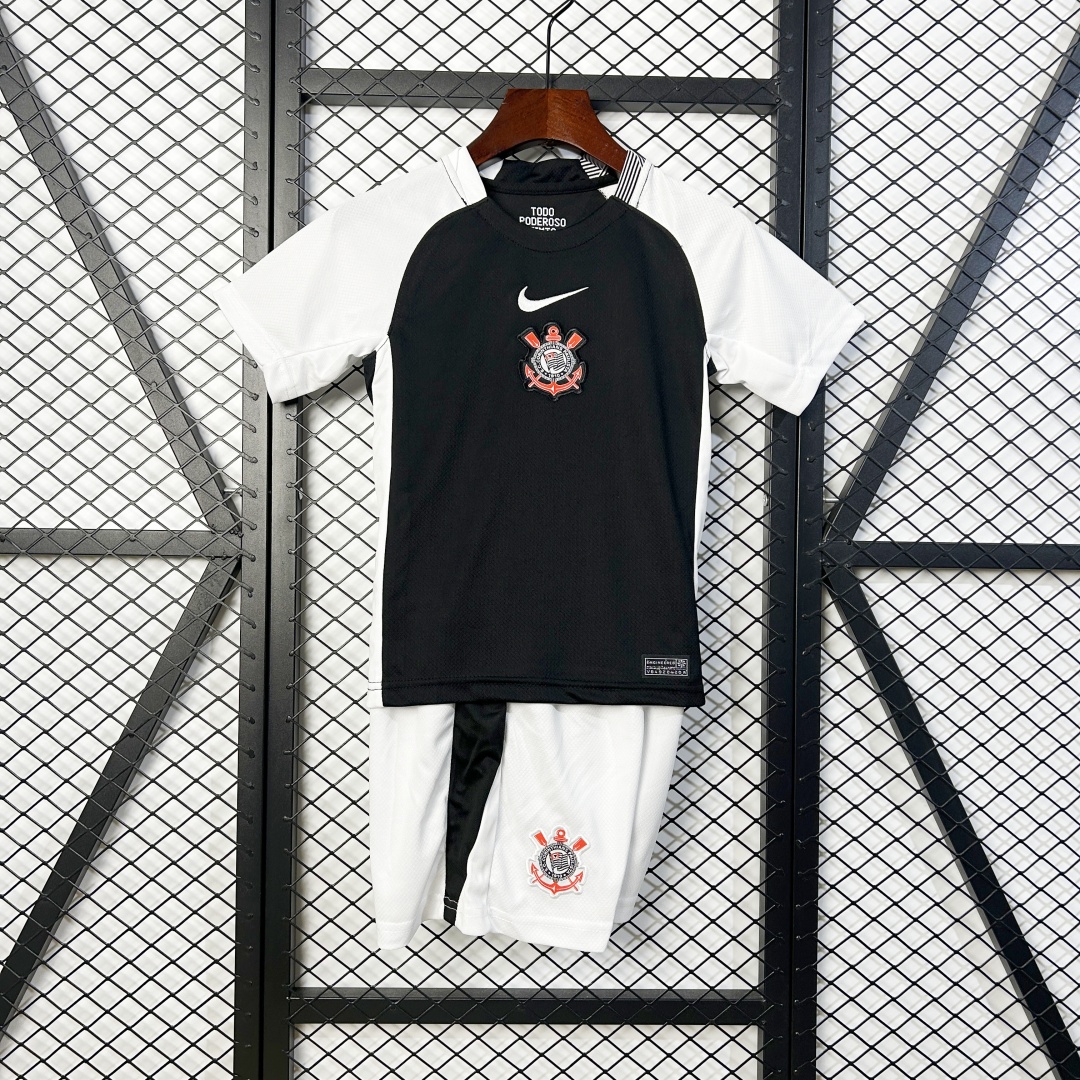 Kid's Corinthians Away Kit 2025
