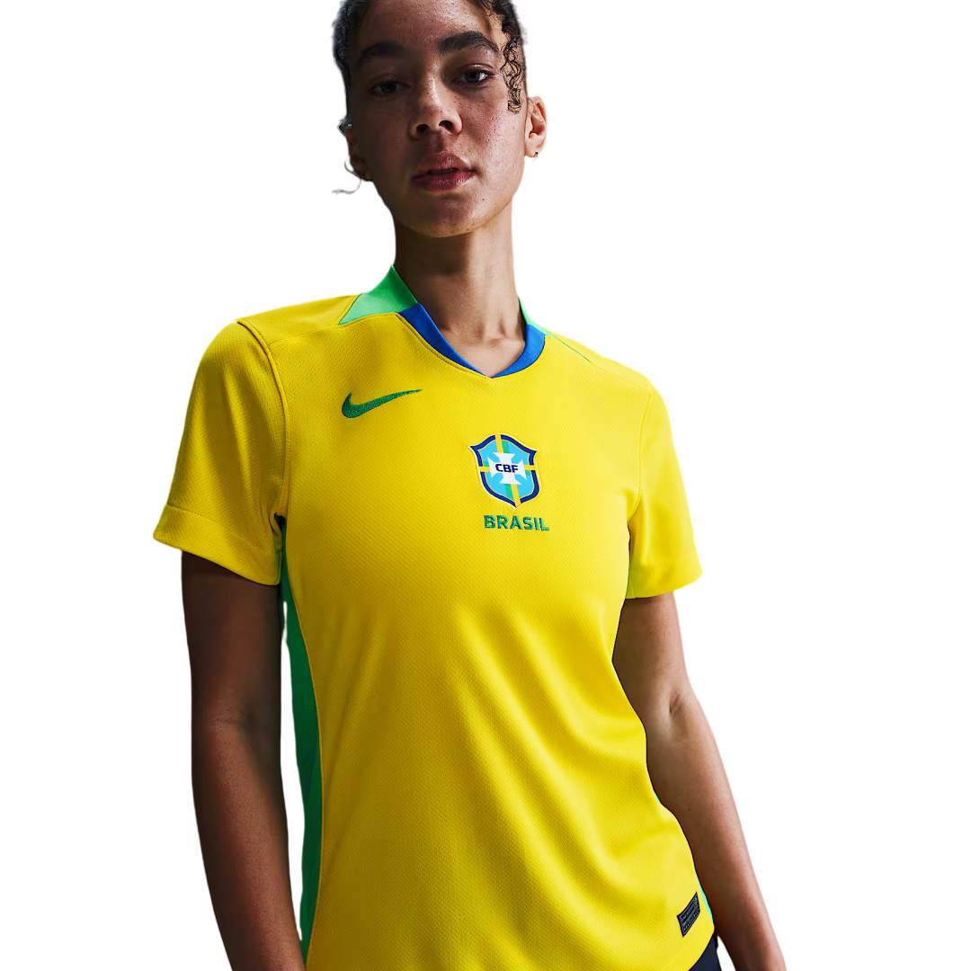 Women's Home Jersey For Brazil Women Team 2025
