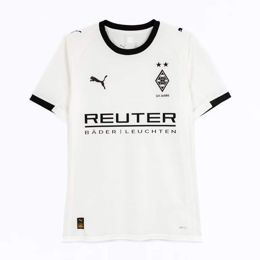 Borussia Mönchengladbach 125th Anniversary Home Kit 2025/26