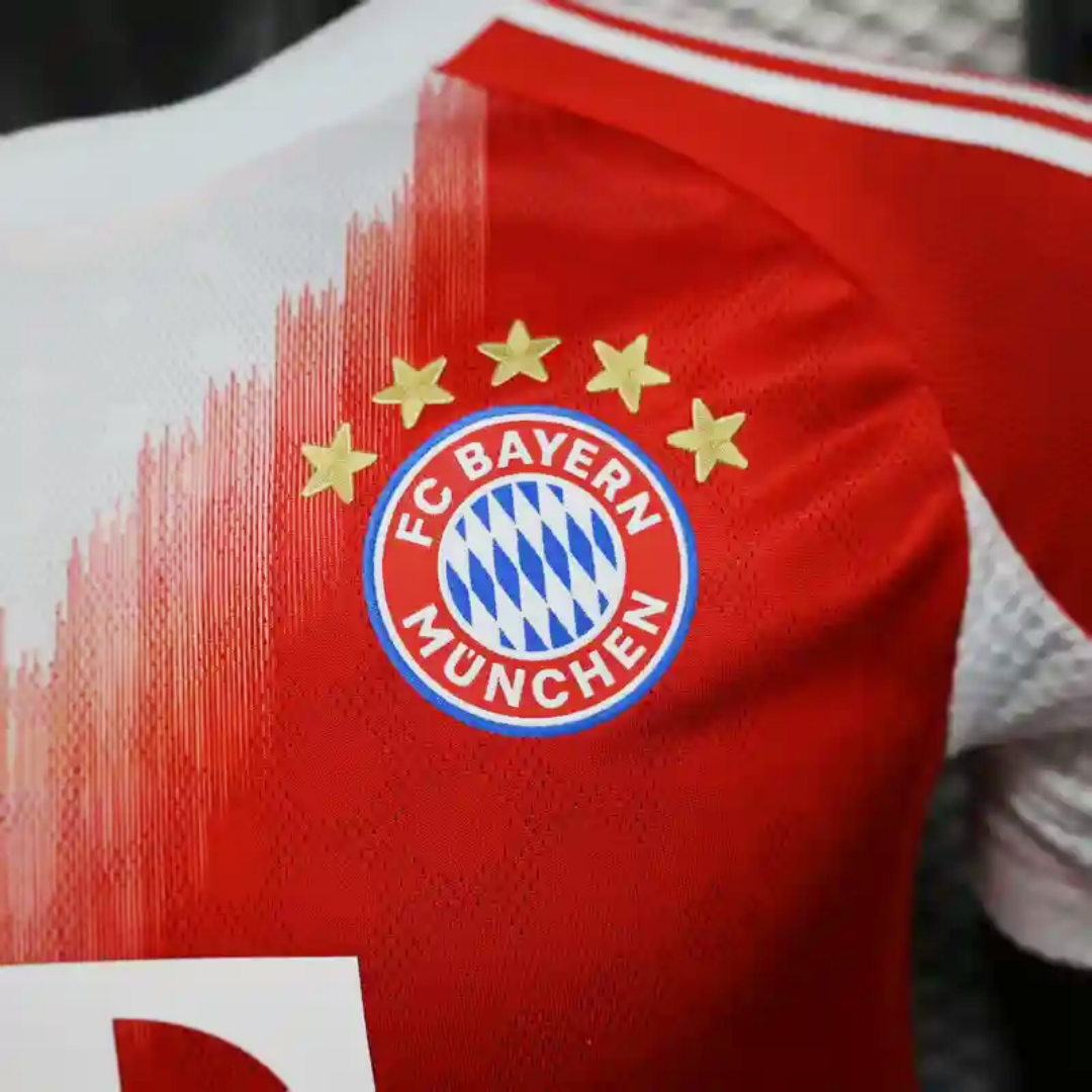 Player Version Bayern Munich Home Jersey 2025/26