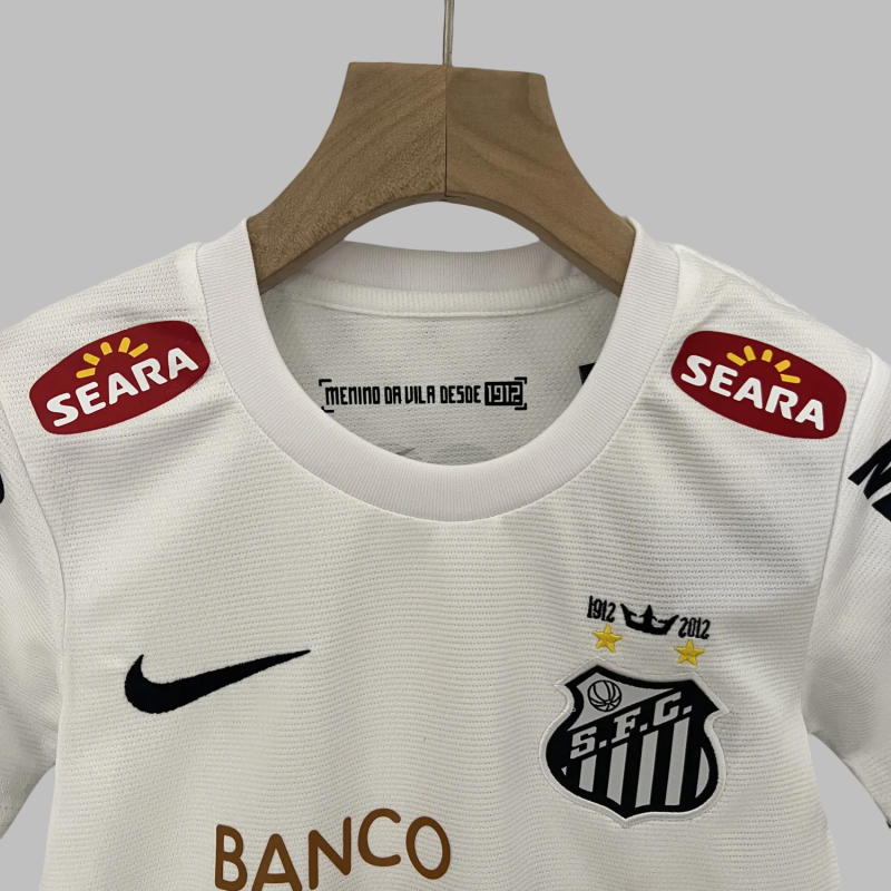 Kid's Retro Santos FC Home Kit 2011/12