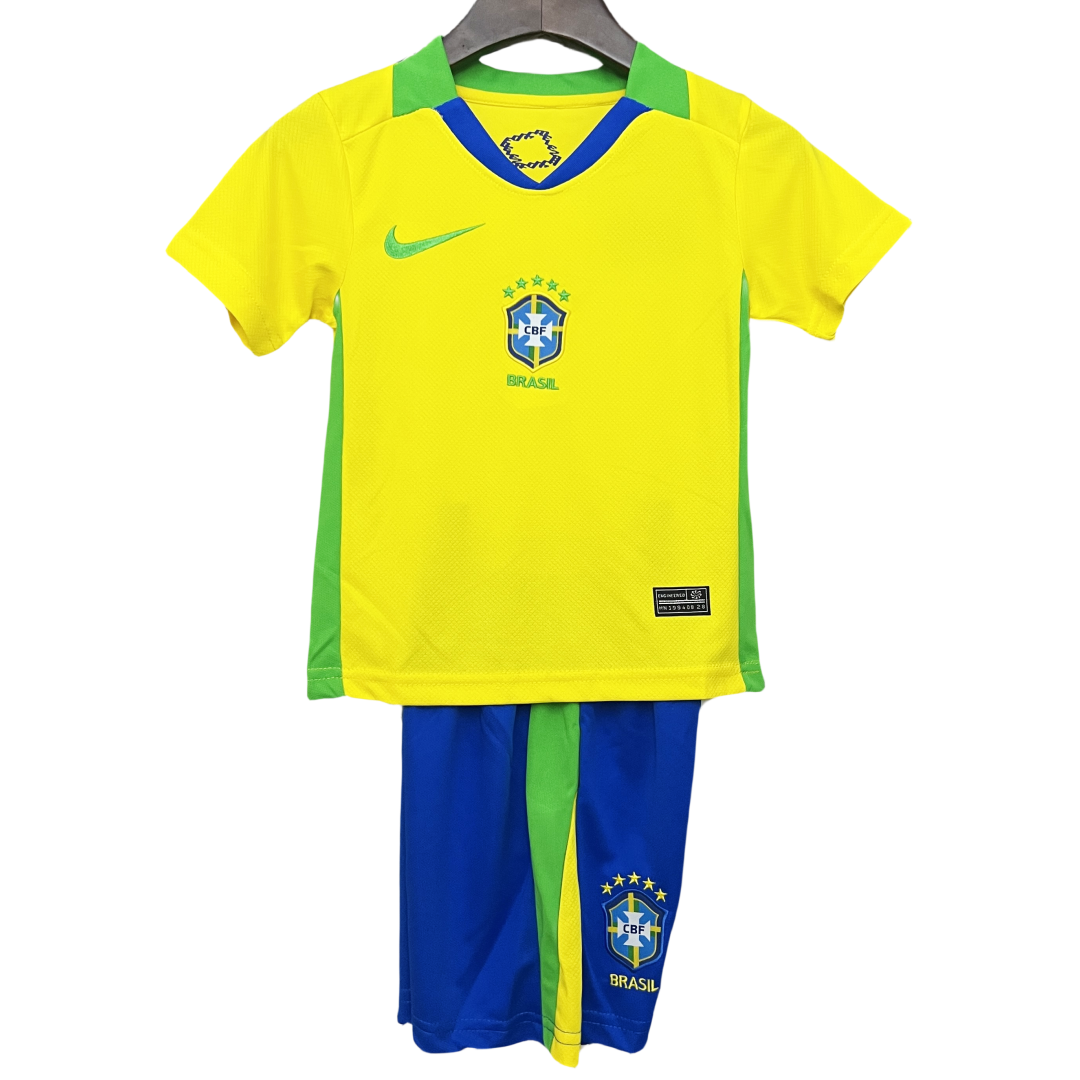 Kid's Home Kit For Brazil Women Team 2025