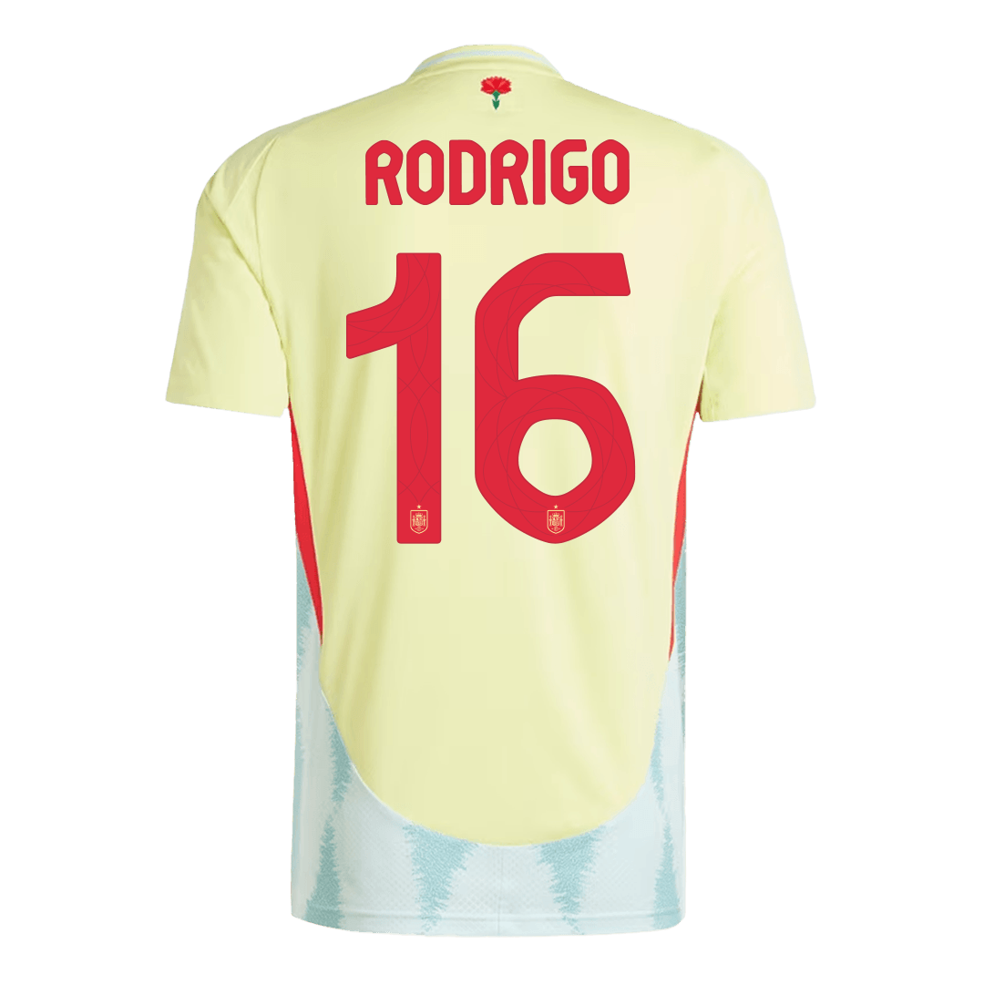 Rodrigo #16 Spain Away Jersey EURO 2024