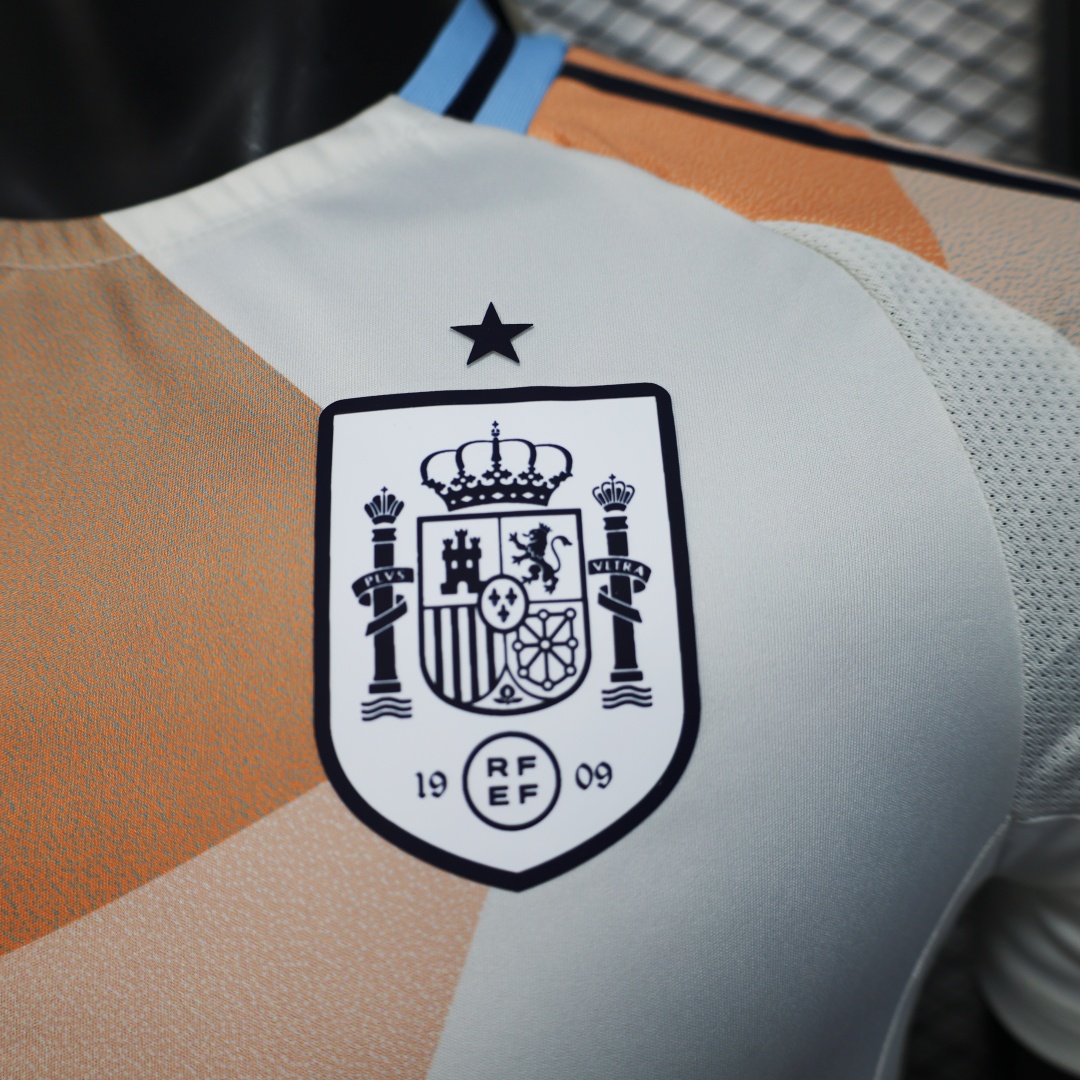 Player Version Spain Away Jersey For Women's Euro 2025