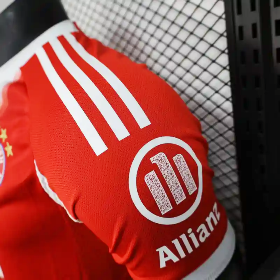 Player Version Bayern Munich Home Jersey 2025/26