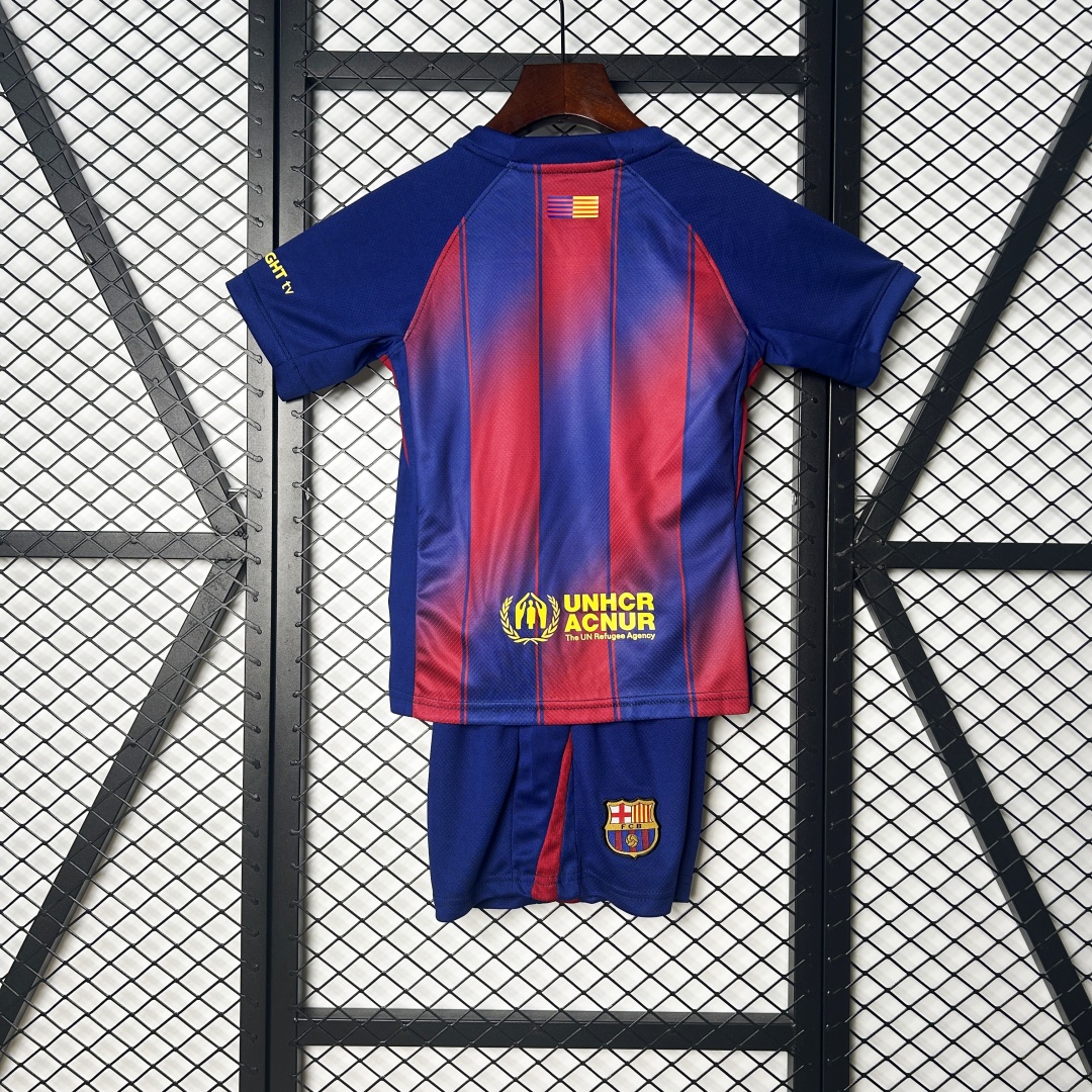 Kid's Barcelona Home Kit 2025/26