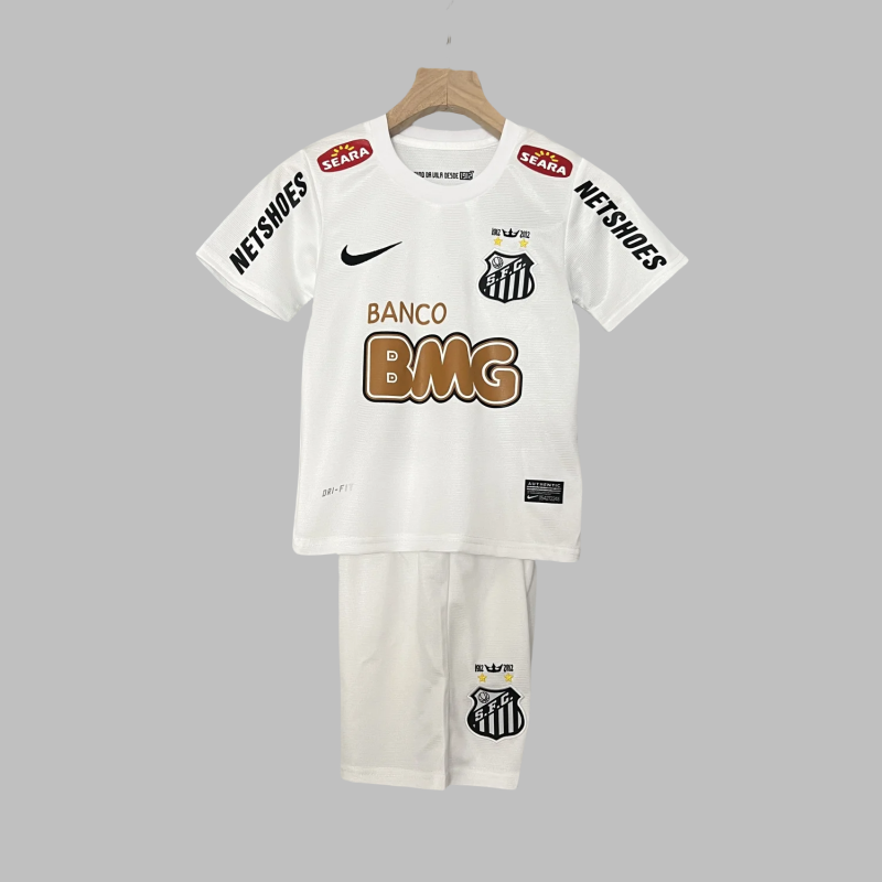 Kid's Retro Santos FC Home Kit 2011/12