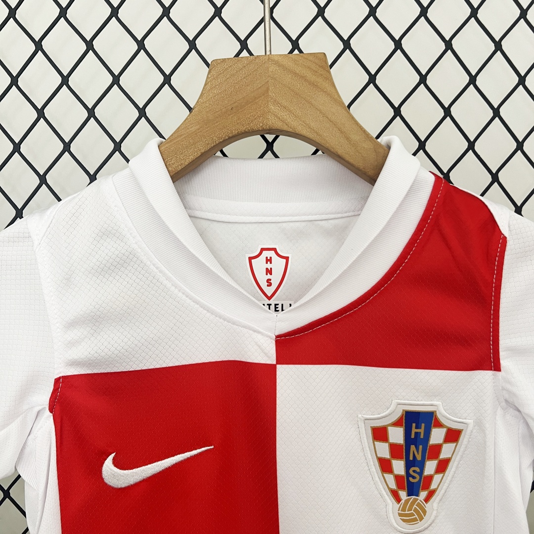 Kid's Croatia Home Kit EURO 2024