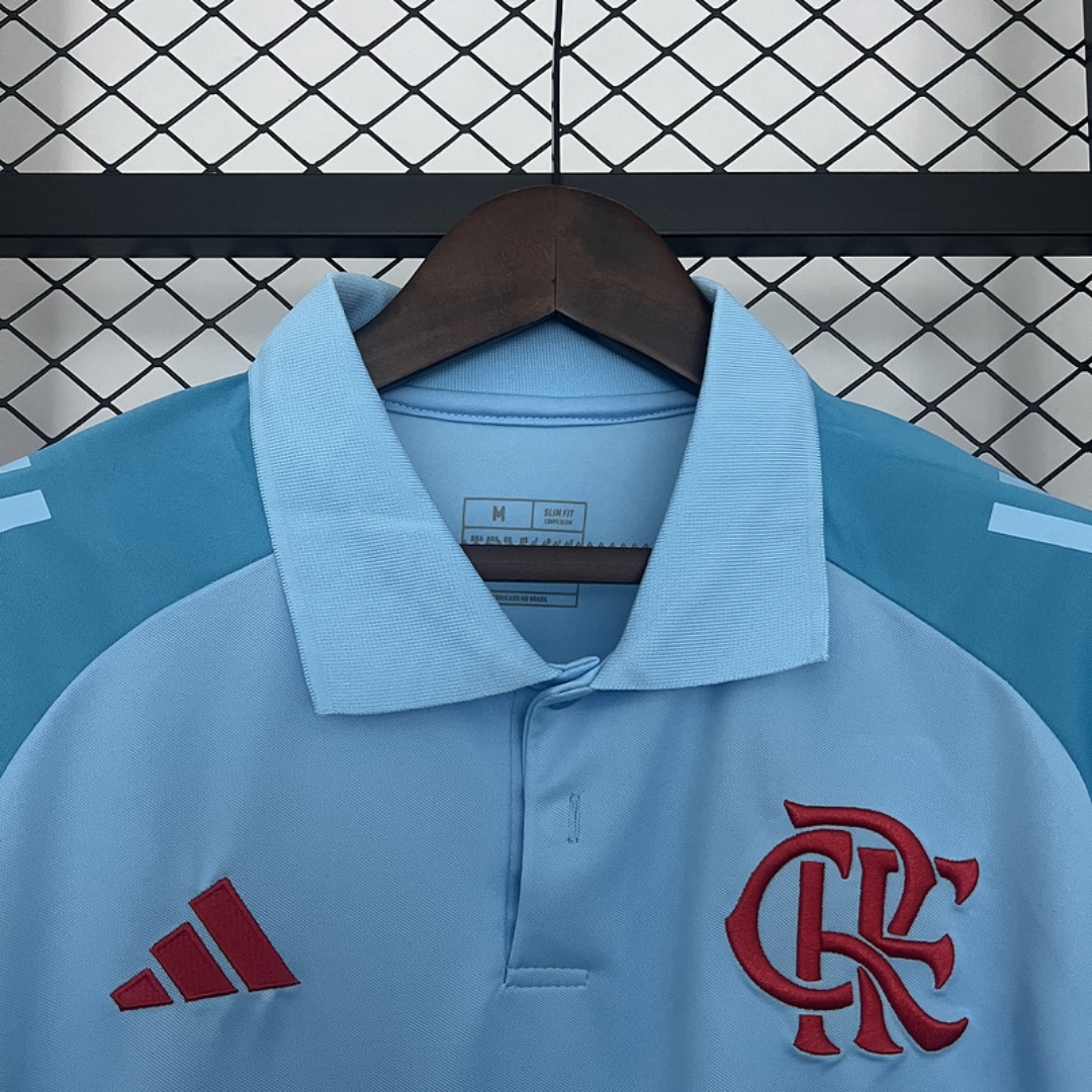 Flamengo Blue Polo Jersey 2025