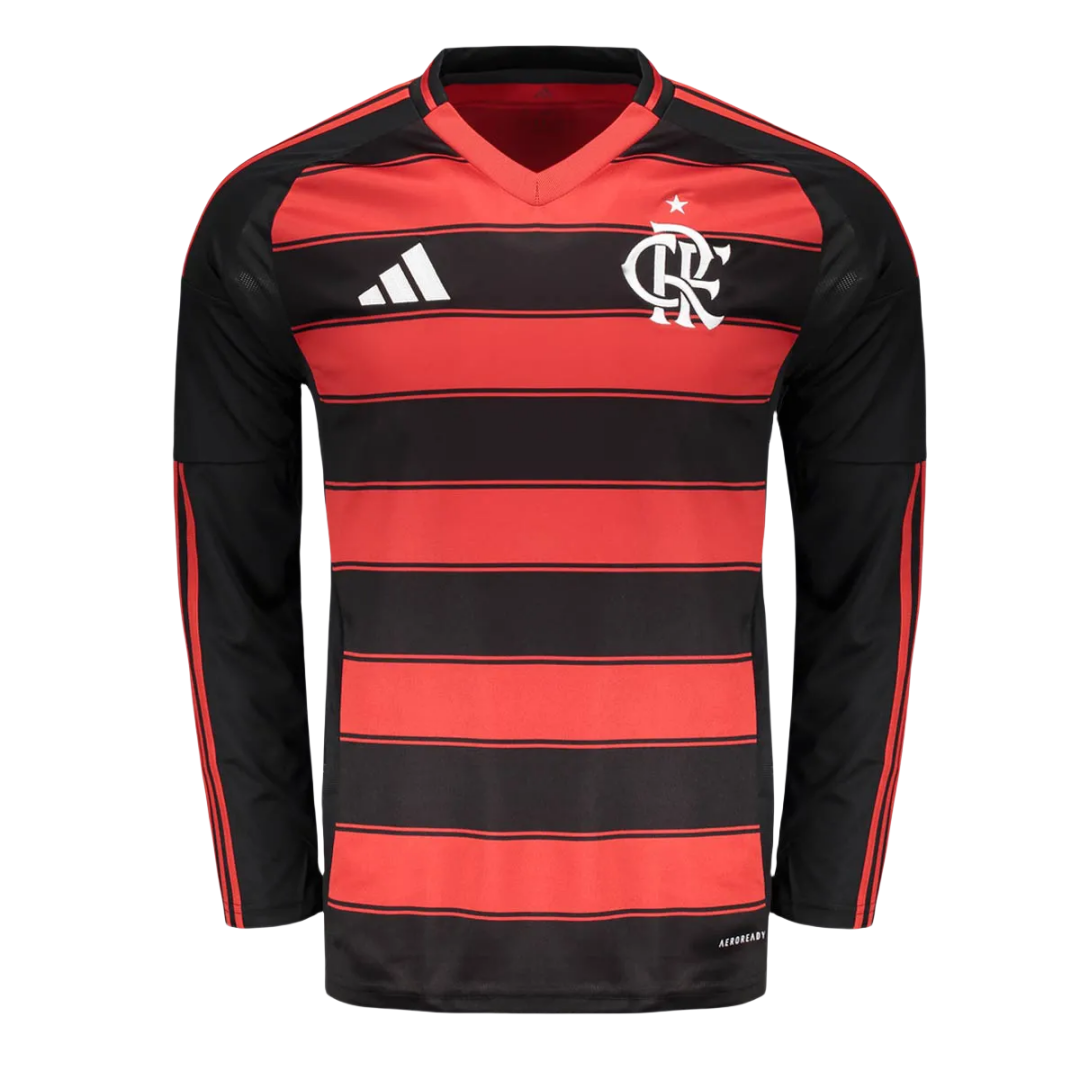 Flamengo Home Long Sleeve Jersey 2025