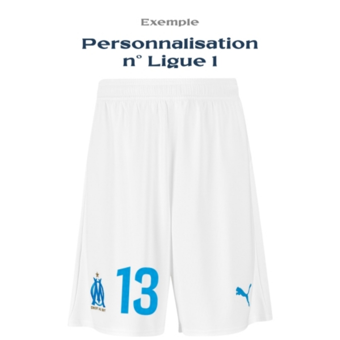 Olympique Marseille Home Soccer Shorts 2025/26