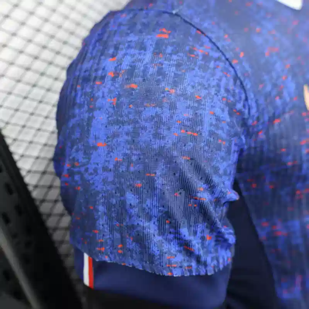 Player Version Men's France Home Jersey For Women's Euro 2025