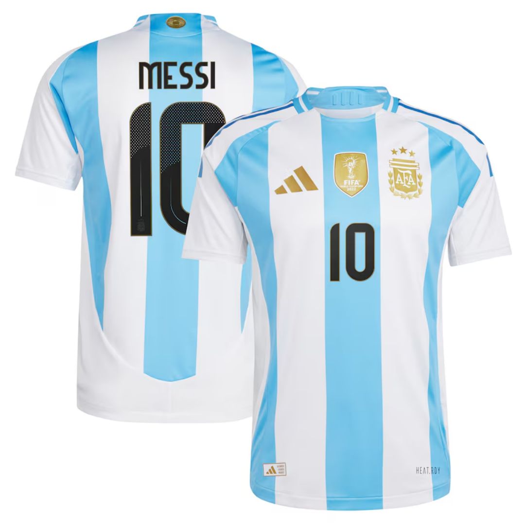 Player Version Lionel Messi #10 Argentina Home Jersey Copa America 2024