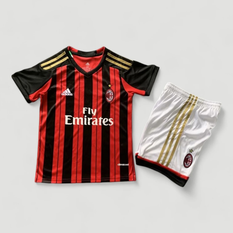 Kid's Retro AC Milan Home Kit 2013/14