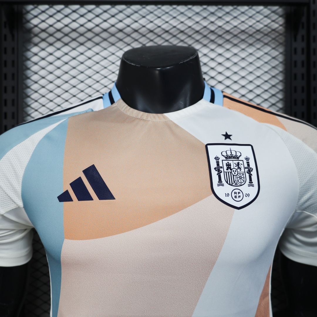 Player Version Spain Away Jersey For Women's Euro 2025