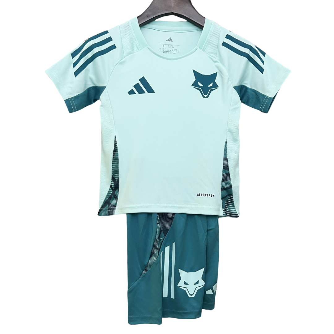 Kid's Cruzeiro EC Light Blue Traninng Kit 2025