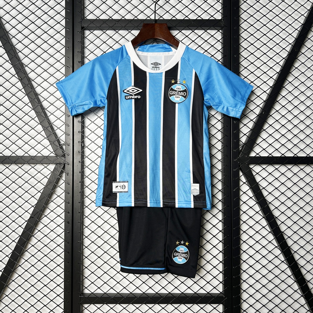 Kid's Grêmio FBPA Home Kit 2025