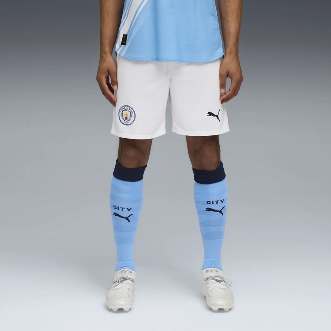 Manchester City Home Soccer Shorts 2025/26